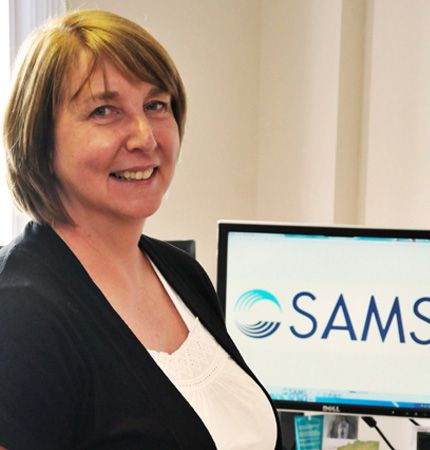 
        Head and shoulder picture of SAMS Secretary Lorna MacKinnon
        