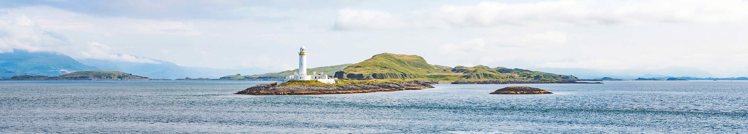 A lighthouse on the Firth of Lorn