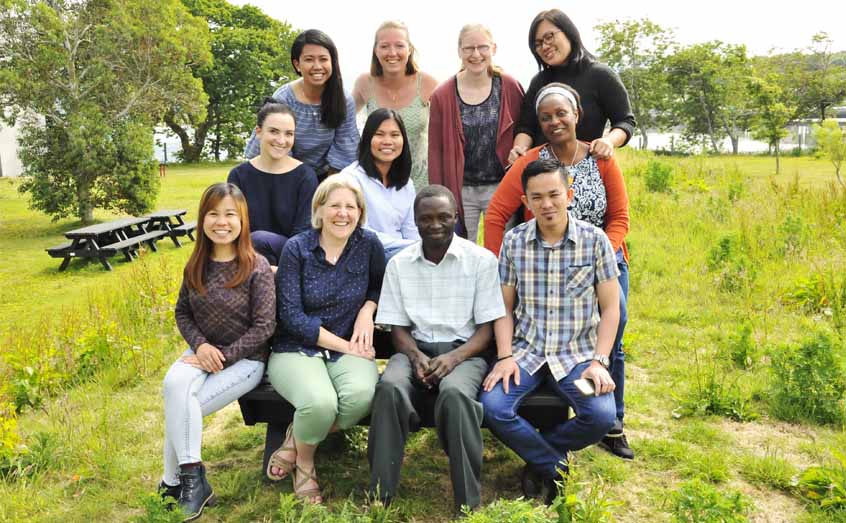 Scientists on the GlobalSeaweedSTAR project bid farewell to researchers from Tanzania, Indonesia and the Philippines, who studied at SAMS.