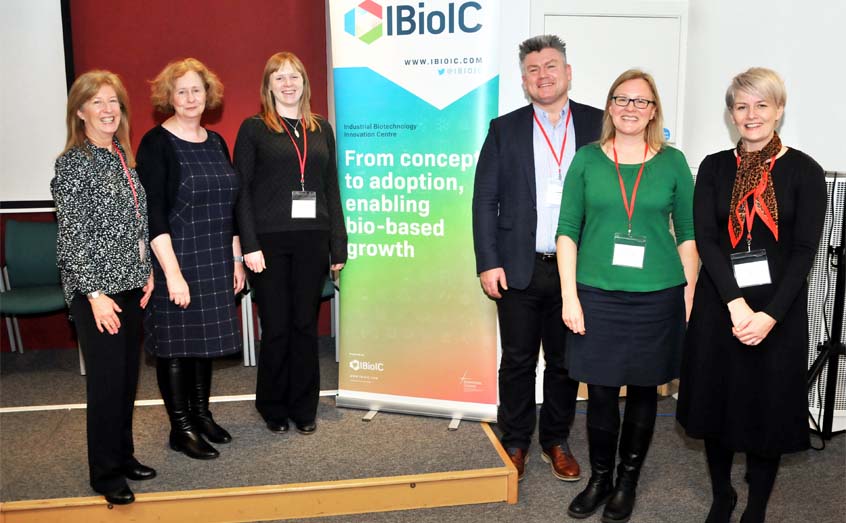 Representatives of IBioIC, SAMS, SAIC, HIE and Zero Waste Scotland helped to organise the meeting on Exploring Opportunities in Blue Biotech and Aquaculture