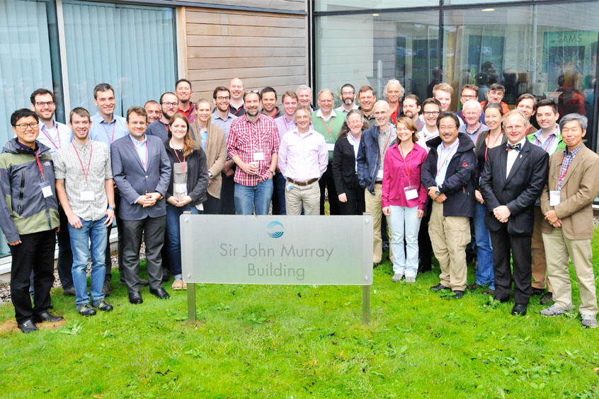 Scientists and engineers from around the world gathered at SAMS for the ISARRA annual meeting