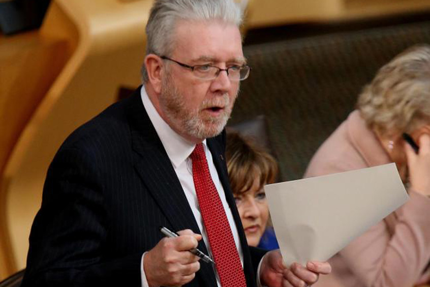 Michael Russell, Argyll and Bute MSP speaking in the Scottish Parliament