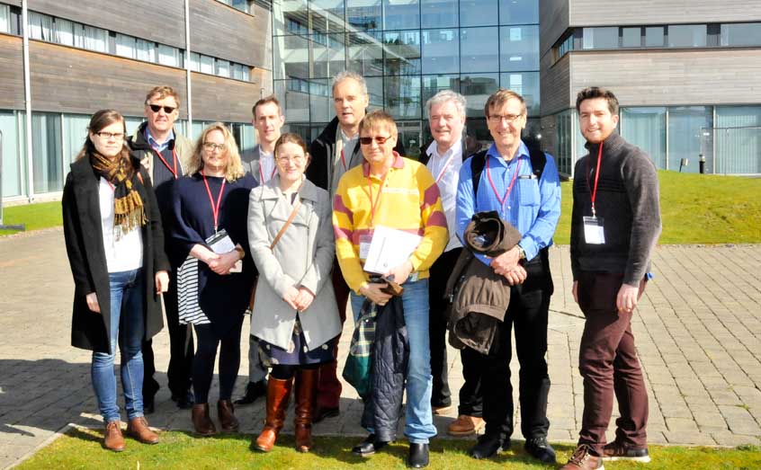 Delegates from the OECD Rural Development Conference who visited SAMS and the European Marine Science Park at Dunstaffnage